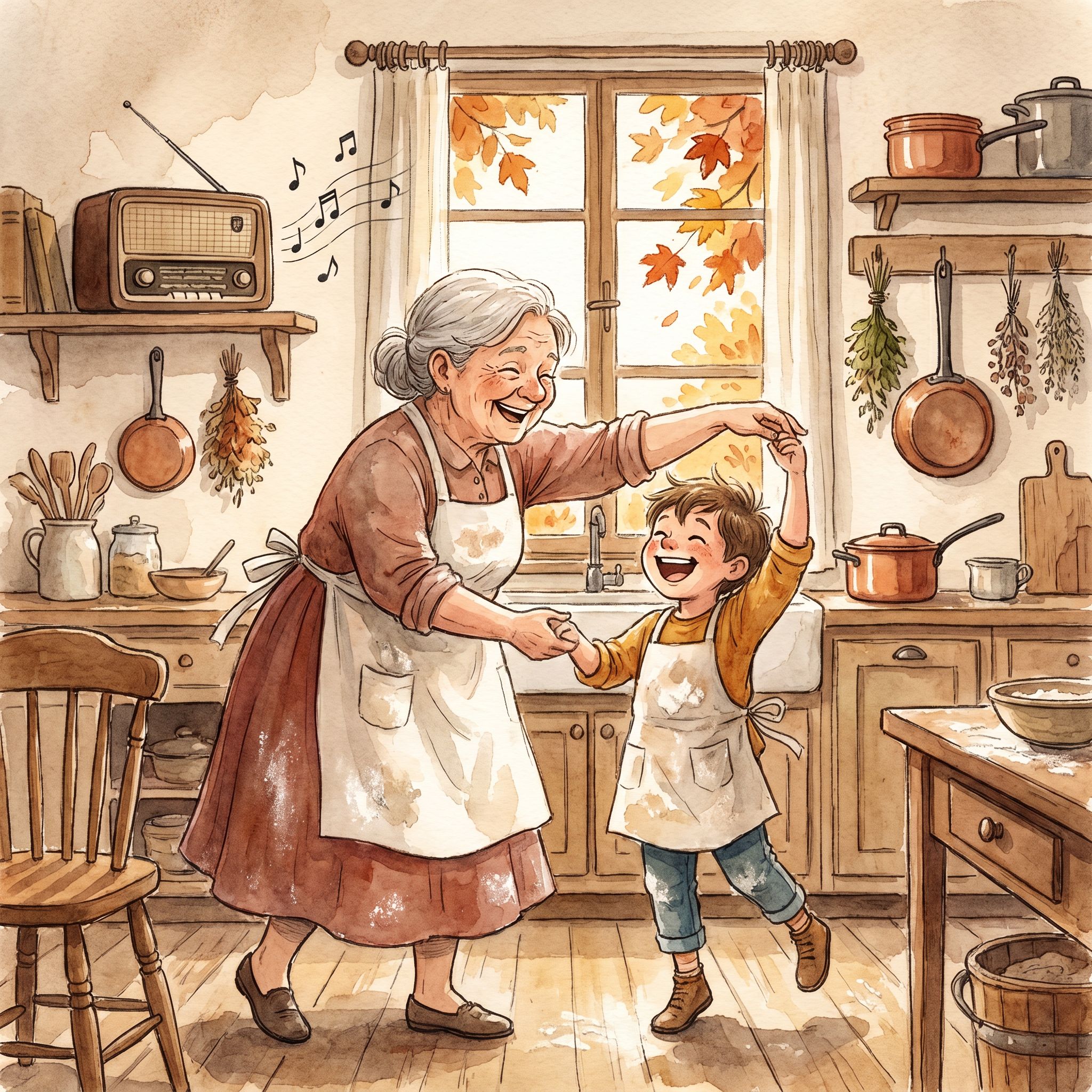 Dance with grandma to a song made just for her.