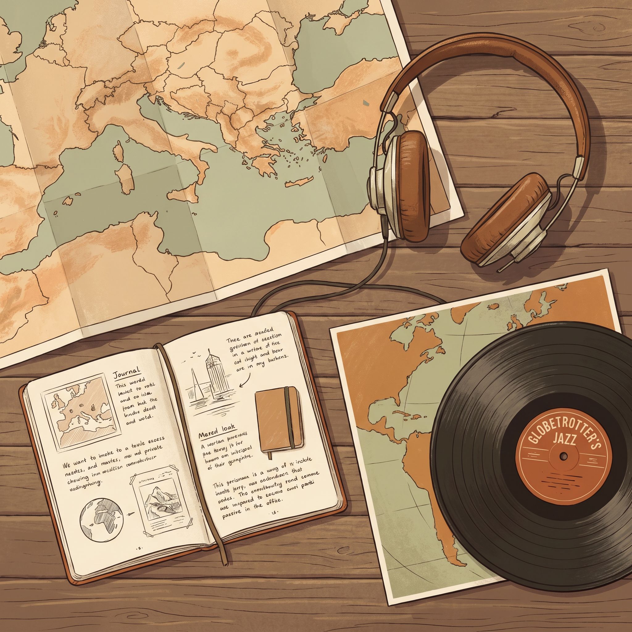 Turn travel memories into music they can carry everywhere.