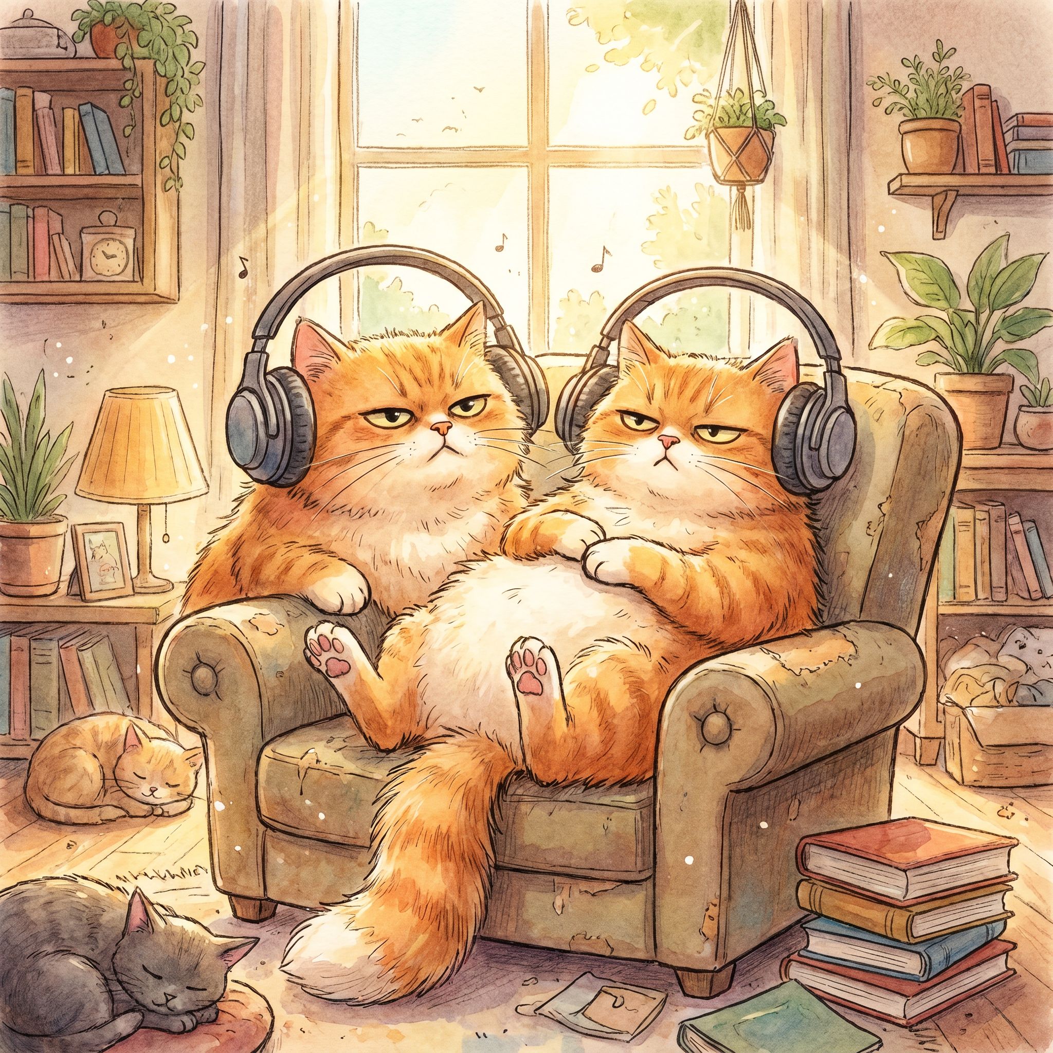 Every cat has a story. Most of them are complaints.