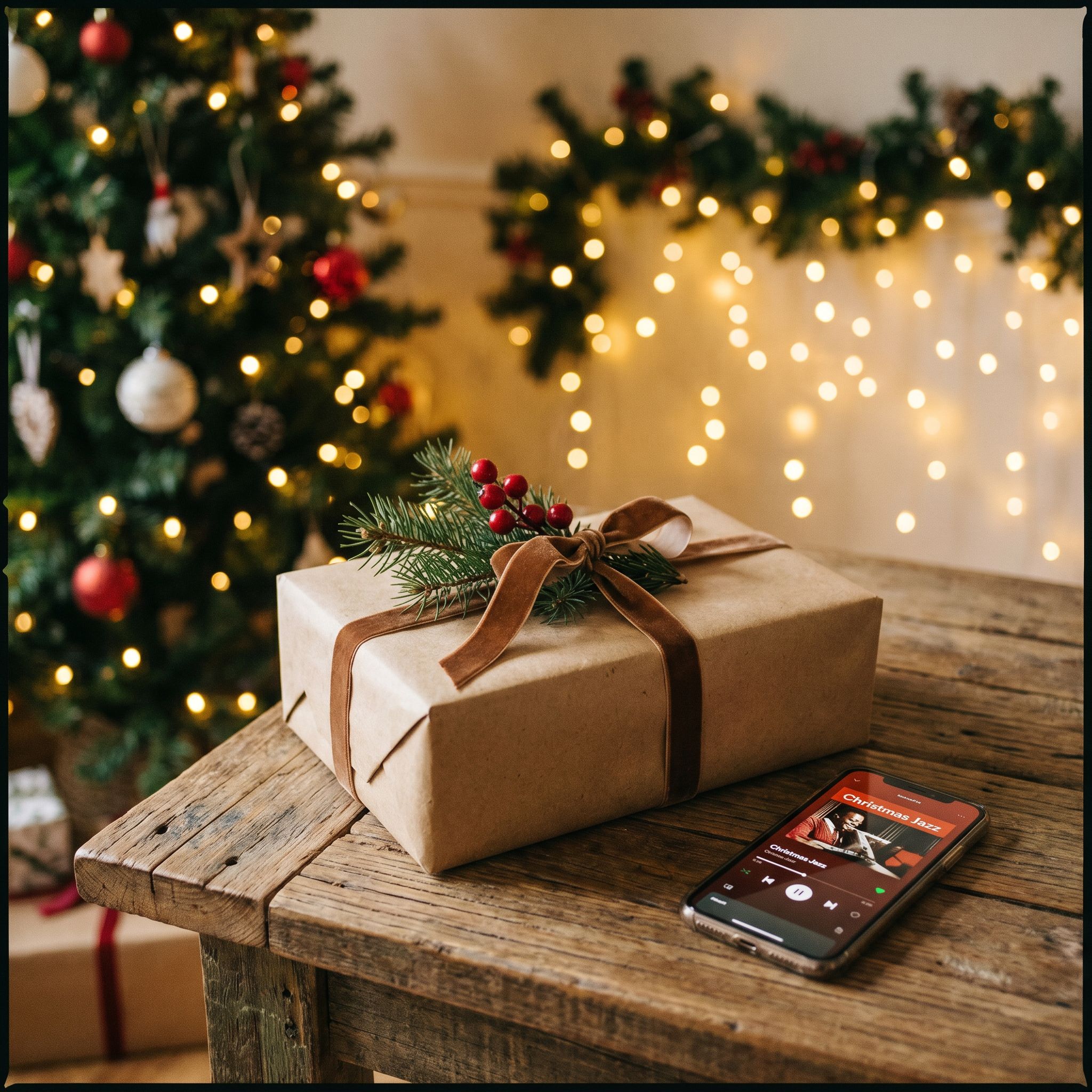 A Christmas gift for the home that you can hear, feel, and replay.
