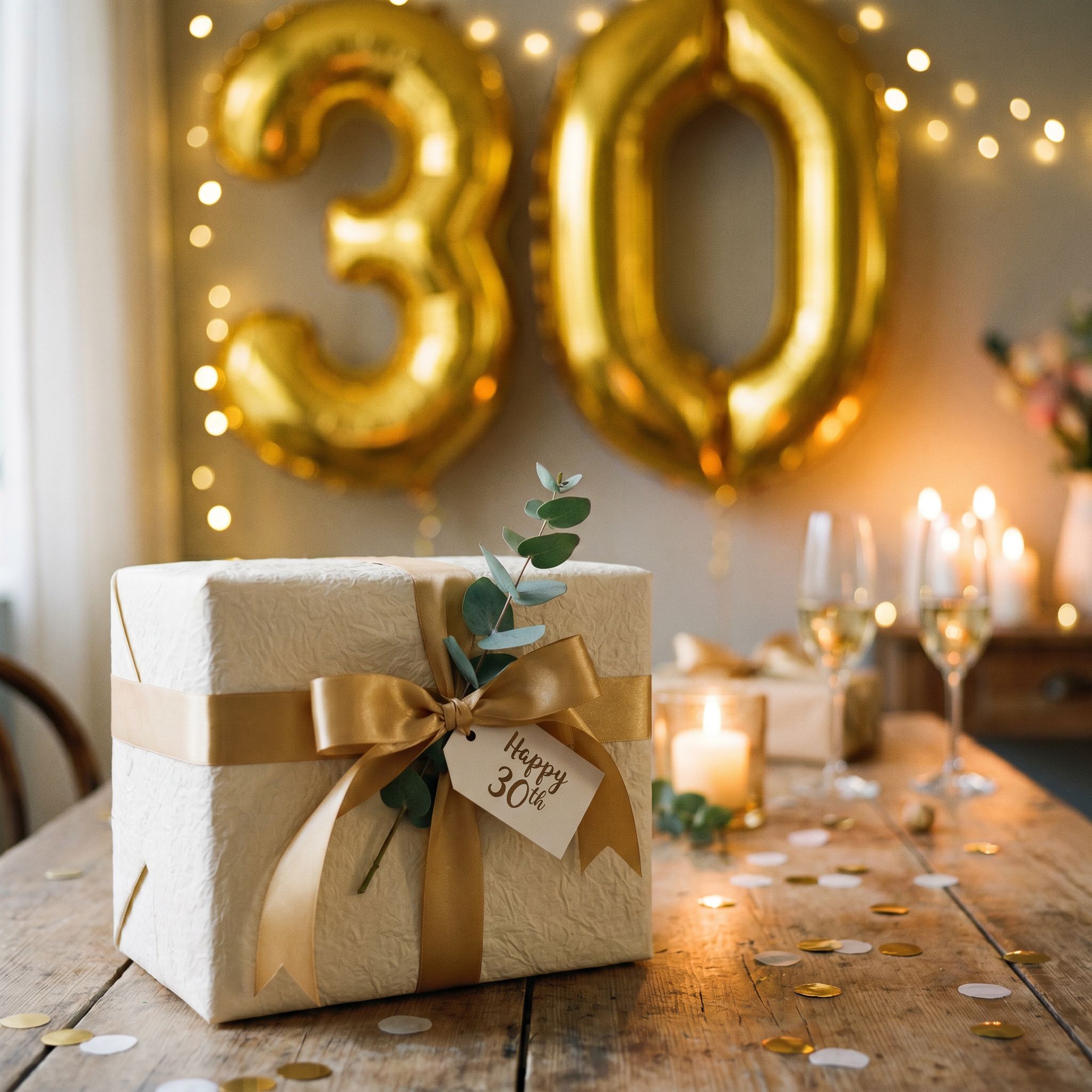 Thirty deserves something truly special.