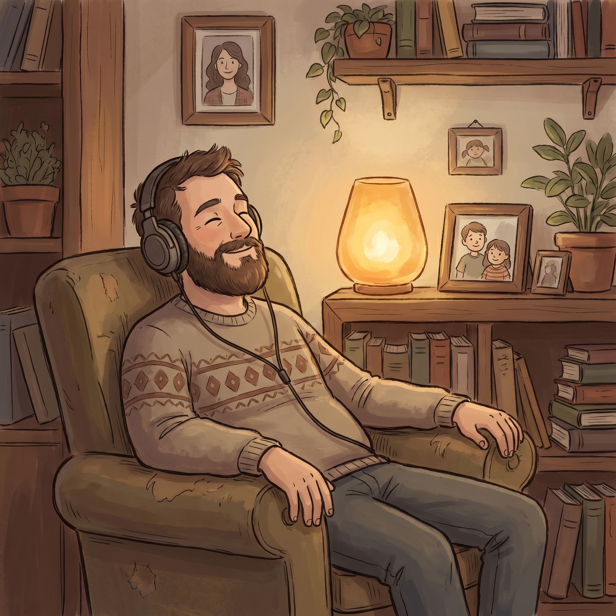 Imagine dad hearing a song made just for him.