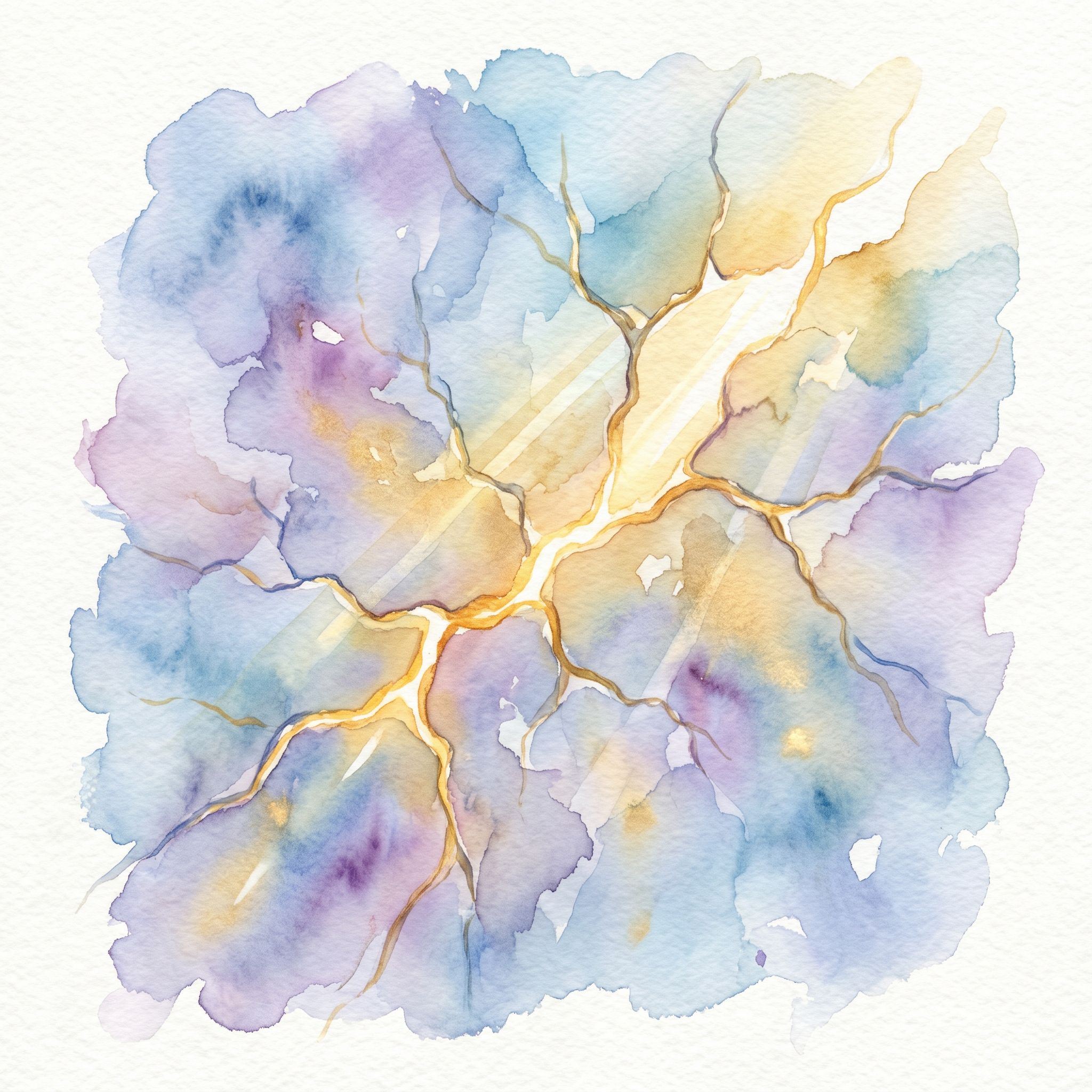 Sometimes the cracks are where the light gets in.