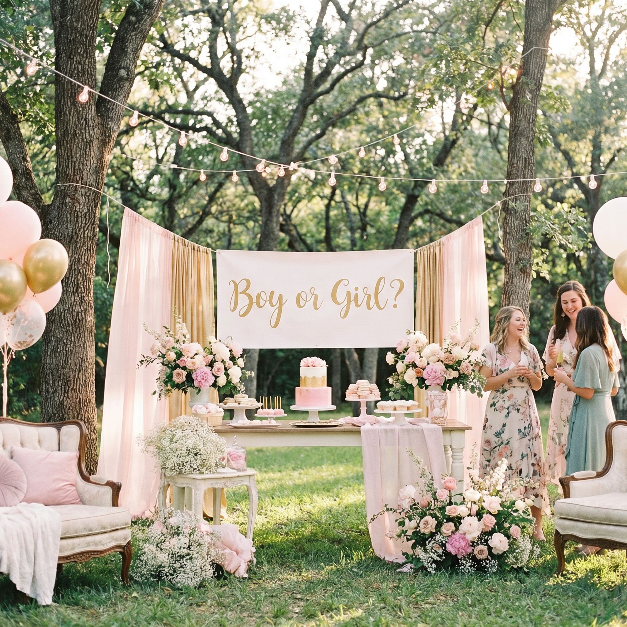 Setting the scene for the sweetest surprise